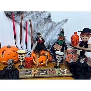 Halloween Decor Lot
